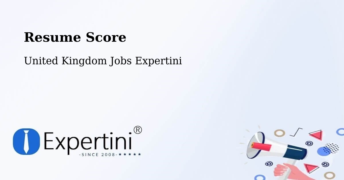 Resume Score & Job Description Match Tool – Gateshead - United Kingdom Jobs Expertini